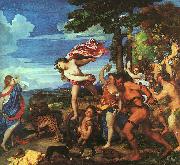  Titian Bacchus and Ariadne painting